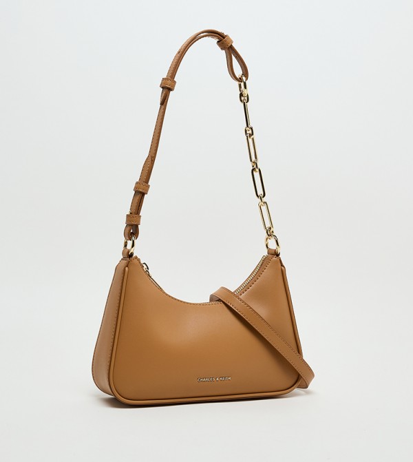 Charles & Keith  Shoulder Bags - Brown Shoulder bags