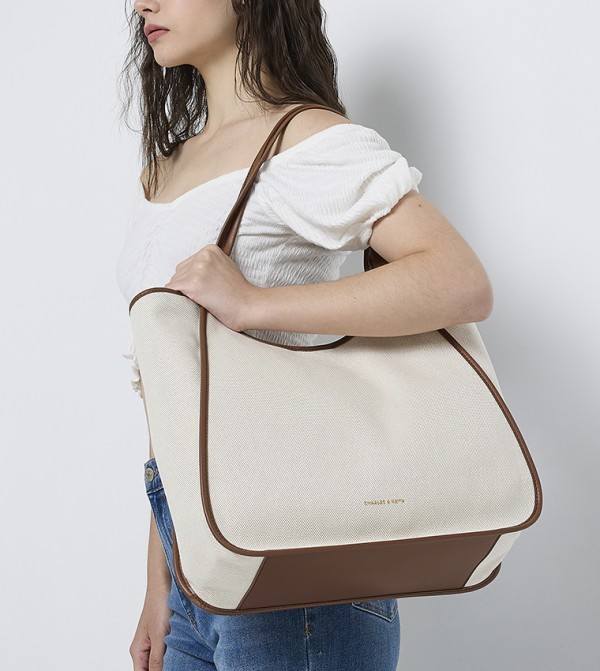 Charles & Keith Charles & Keith - Beige Shoulder bags