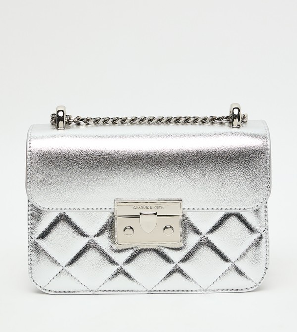 Charles & Keith Charles & Keith - Silver Shoulder bags