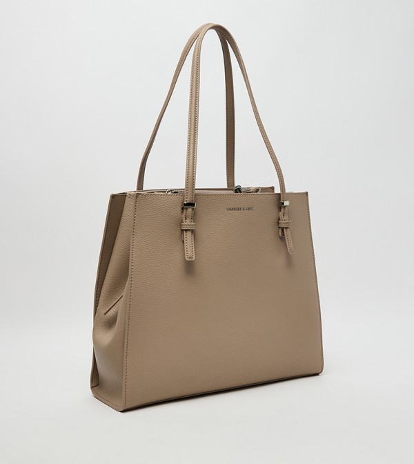 Charles & Keith  - Brown Tote Bags