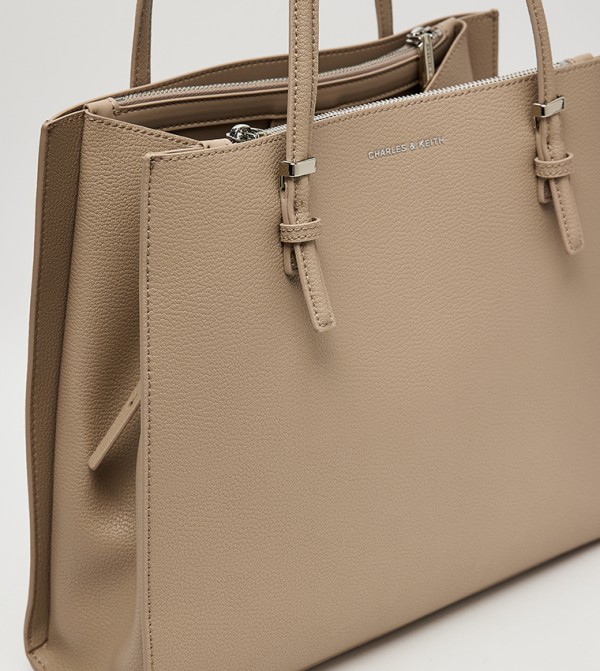 Charles & Keith  - Brown Tote Bags