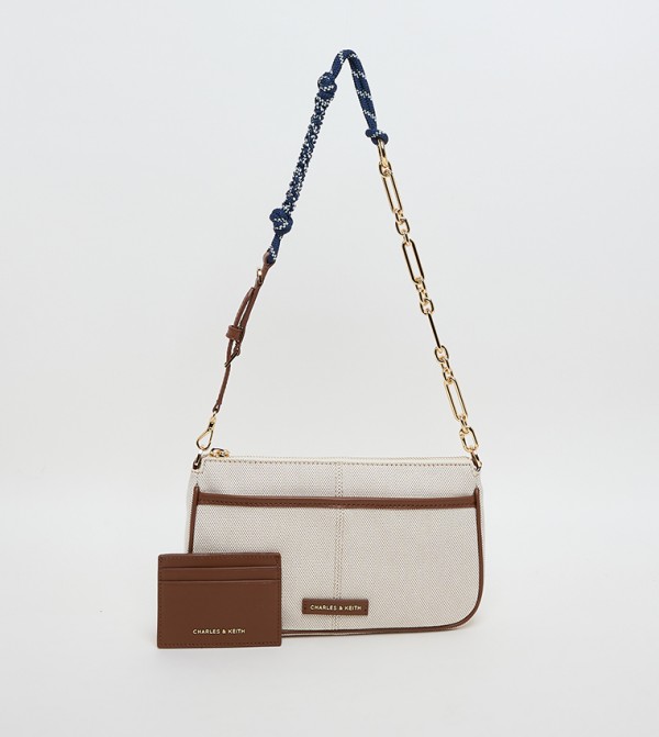 Charles & Keith Charles & Keith - Beige Shoulder bags
