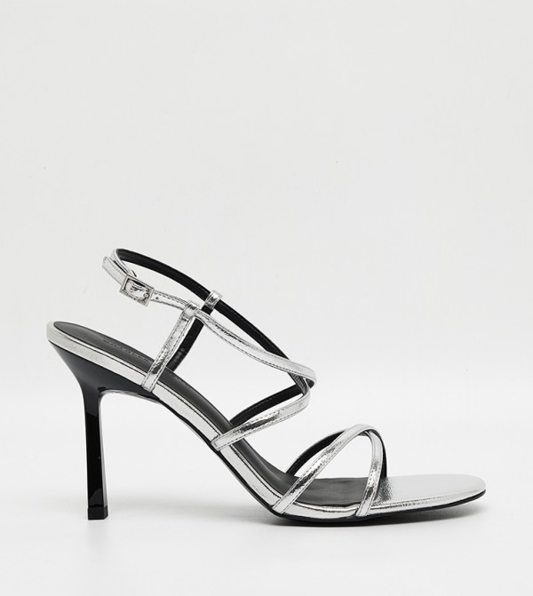 Charles & Keith  Heels - Silver Heels