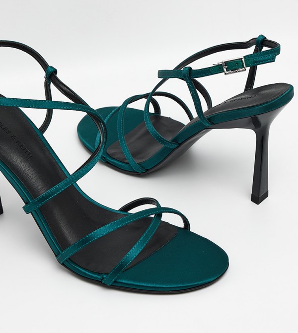 Charles & Keith  Heels - Green Heels