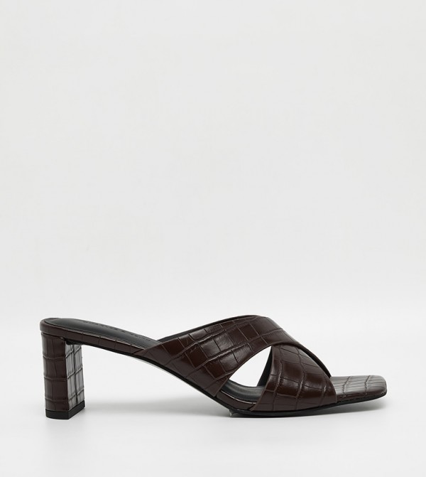 Charles & Keith  Heels - Brown Heels