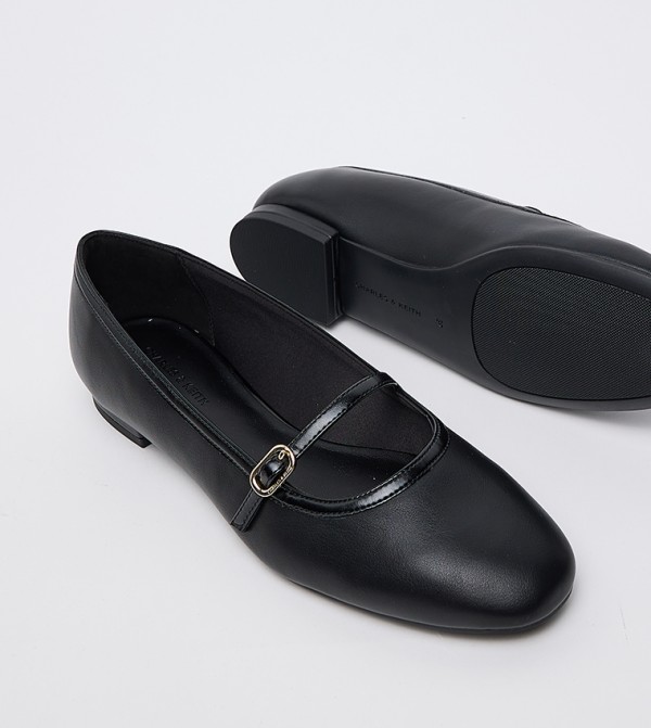 Charles & Keith  Sandals - Black Mary Janes