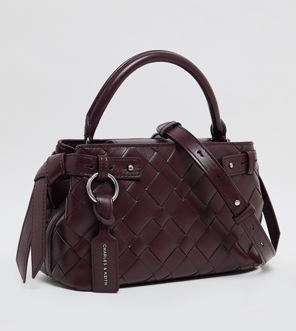 Charles & Keith  - Burgundy Handheld Bags