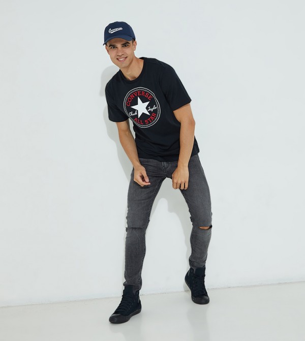 كونفرس كونفرس - أسود Tops & T-shirts