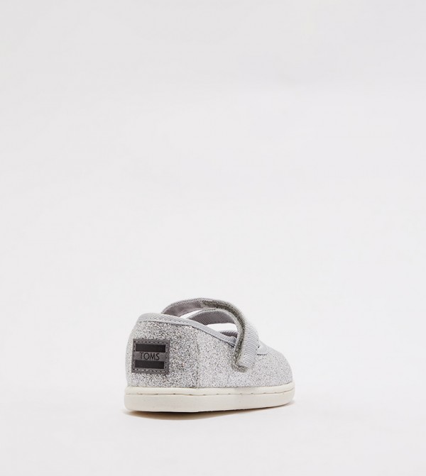 Toms  Footwear - Silver Slip-ons