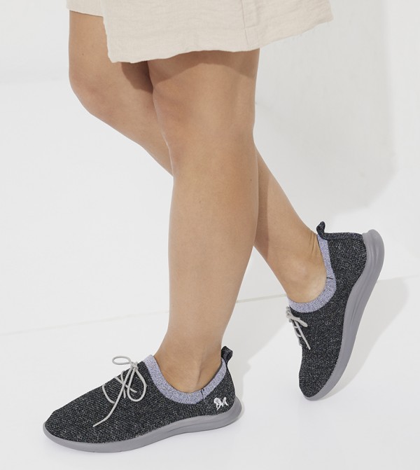 Neeman's - Grey Casual Lace up