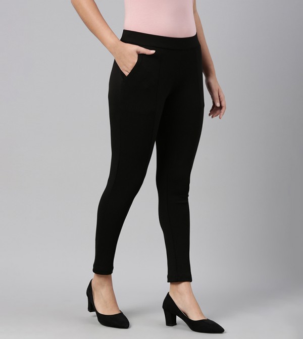 Go Colors Go Colors - Black Formal Pants