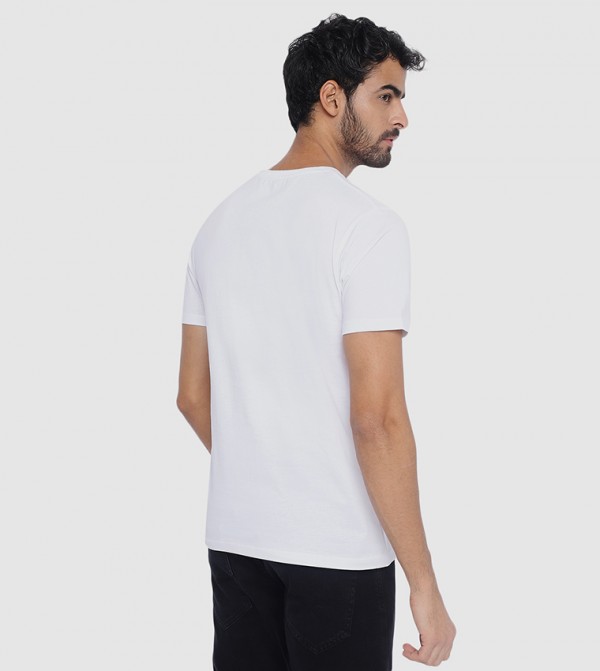 KO:LN Koln - White Casual T-Shirts