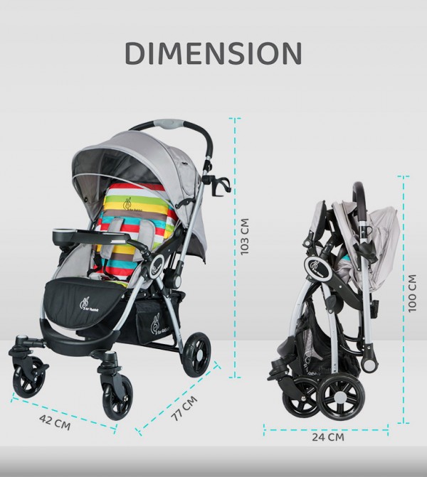 R FOR RABBIT toys essentials - Multi Strollers & Travel Systems
