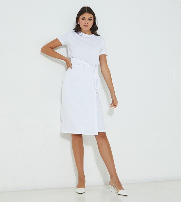 Beverly Hills Polo Club  - White Casual Dresses
