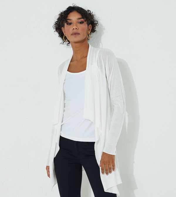 Beverly Hills Polo Club  - White Cardigans