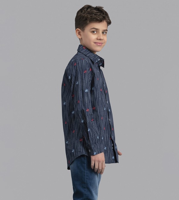 بيفرلي هيلز بولو كلوب  ملابس - كحلي مزرق  قمصان