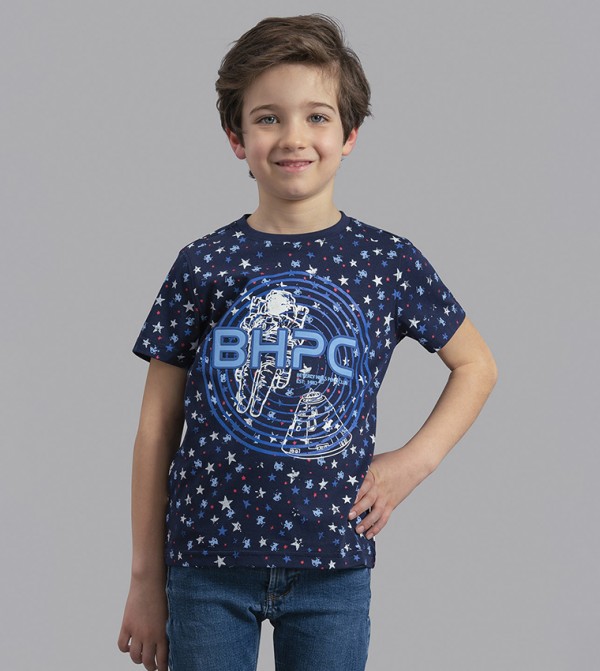 بيفرلي هيلز بولو كلوب تيشيرتات - كحلي مزرق تي شيرتات