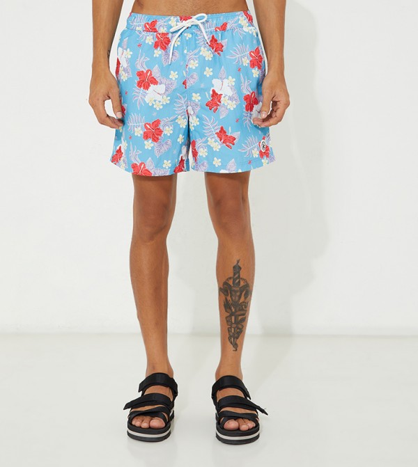 Beverly Hills Polo Club  Swimwear - Blue Swim Shorts