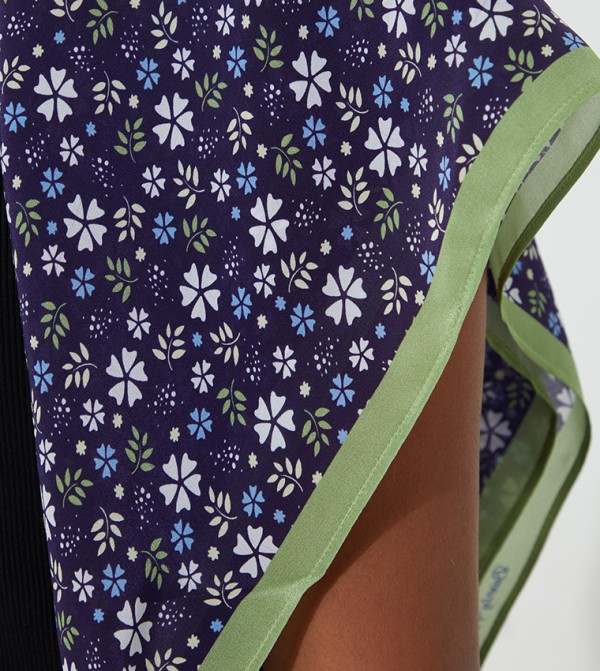 Beverly Hills Polo Club  Scarves - Blue Silk Scarves