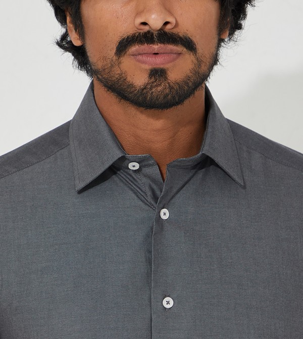 Beverly Hills Polo Club evening wear - Black Formal Shirts