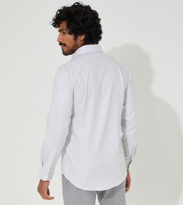 Beverly Hills Polo Club evening wear - Grey Formal Shirts