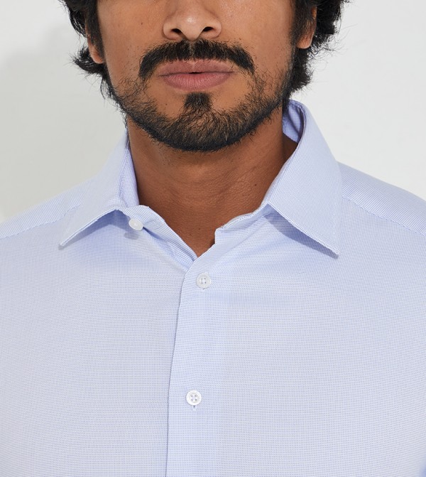 Beverly Hills Polo Club evening wear - Blue Formal Shirts