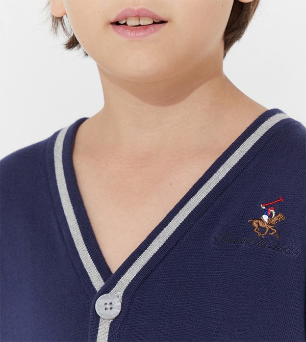 بيفرلي هيلز بولو كلوب ملابس نوم - كحلي مزرق سترات