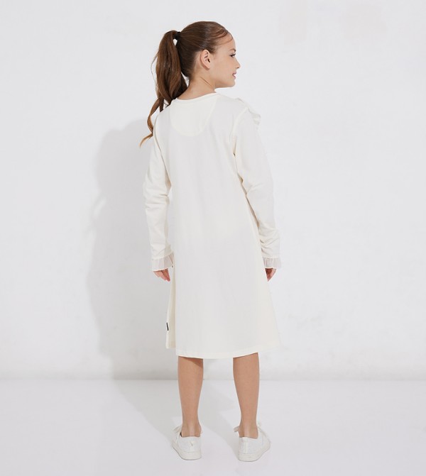 Beverly Hills Polo Club Clothing - Beige Casual Dress