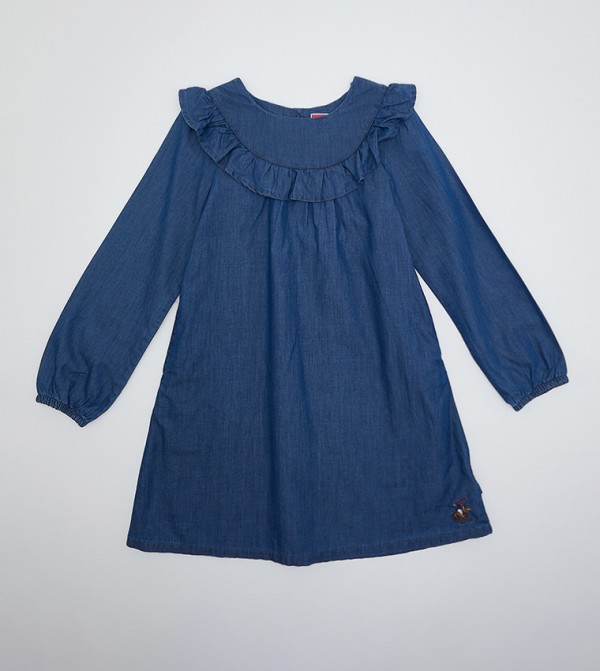 Beverly Hills Polo Club Beverly Hills Polo Club - Light Blue Casual Dress