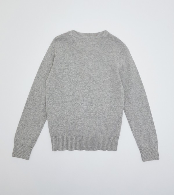 Beverly Hills Polo Club Beverly Hills Polo Club - Grey Melange Sweaters & Cardigans