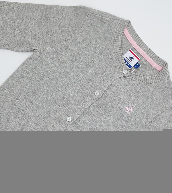 Beverly Hills Polo Club Beverly Hills Polo Club - Grey Melange Sweaters & Cardigans