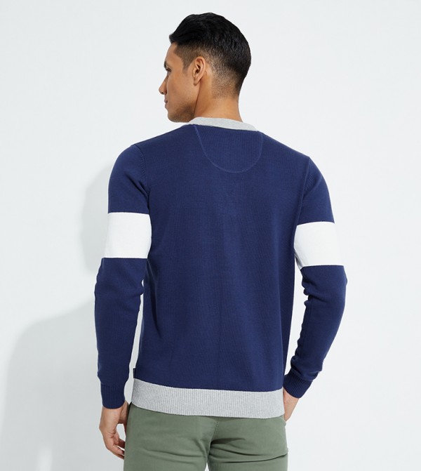 بيفرلي هيلز بولو كلوب ملابس - كحلي مزرق Cardigan