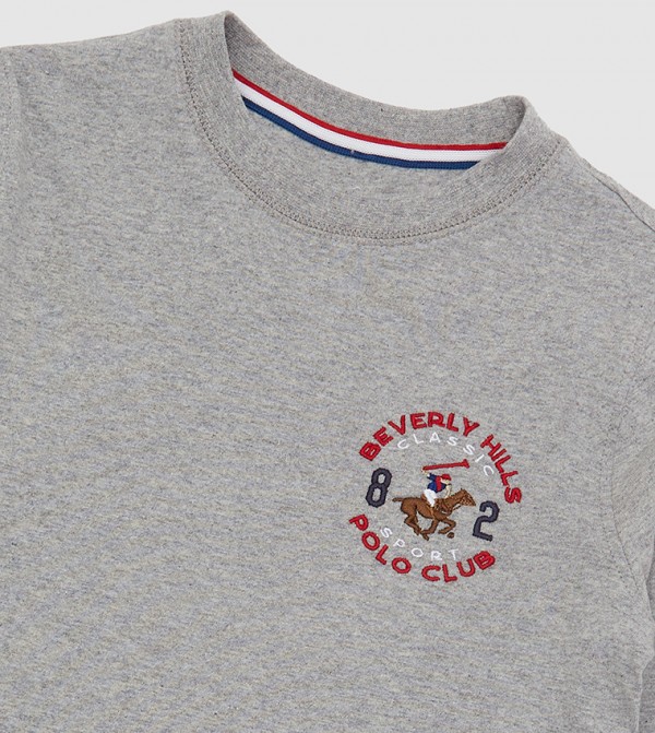 بيفرلي هيلز بولو كلوب  توبات   - رمادي تي شيرتات