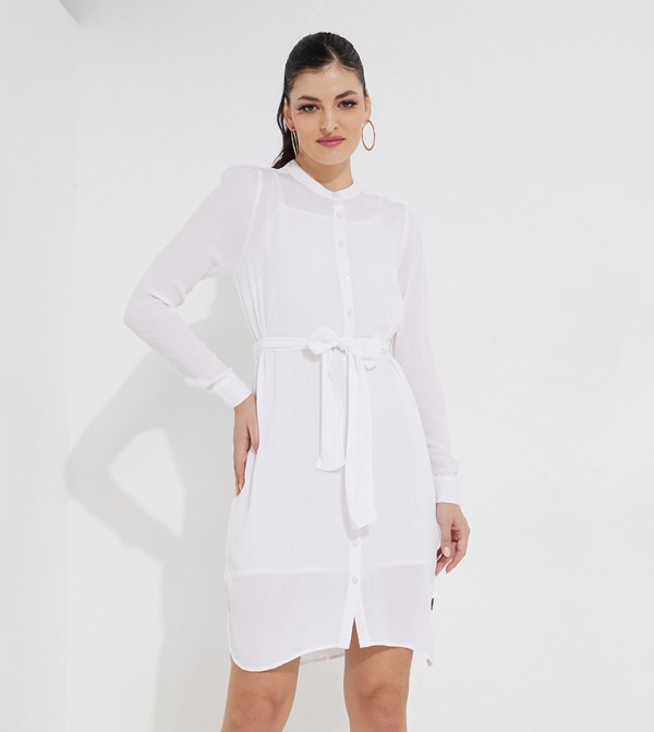 Beverly Hills Polo Club clothing-store - White Casual Dresses