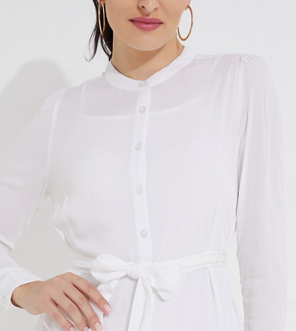 Beverly Hills Polo Club clothing-store - White Casual Dresses