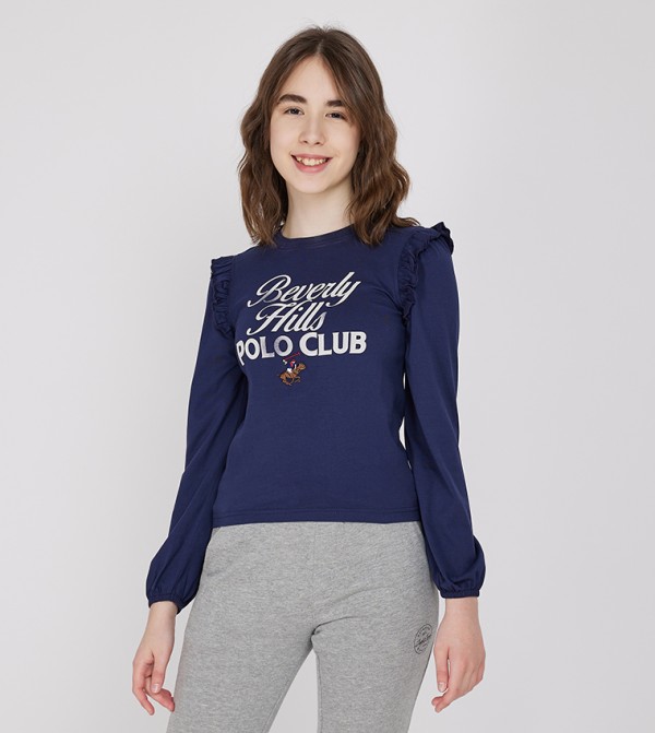 Beverly Hills Polo Club  - Navy Tops