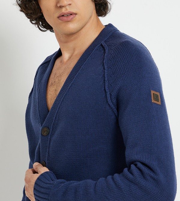 Beverly Hills Polo Club  Sweaters & Cardigans - Navy Cardigan