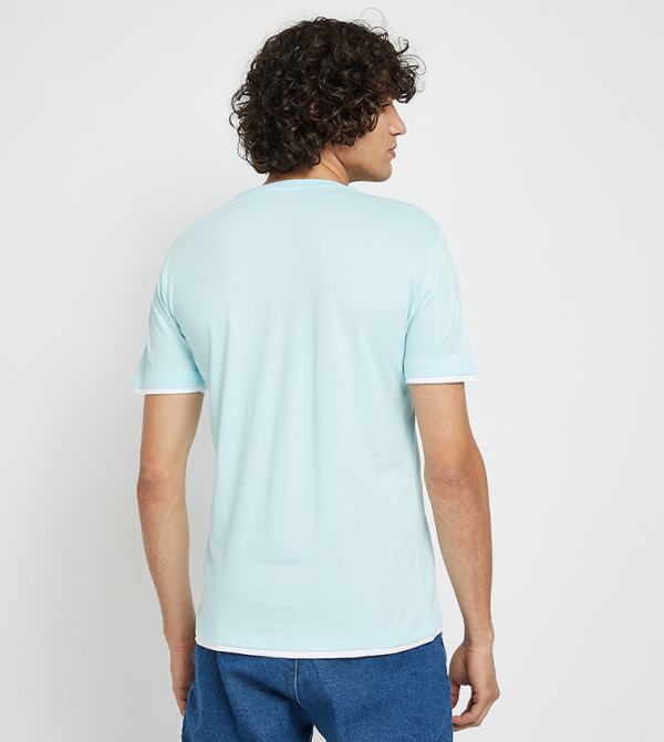 The Souled Store  - Blue Casual T-Shirts