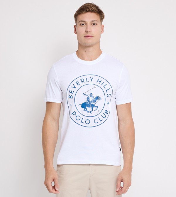Beverly Hills Polo Club  summer store 6 - White Casual T-Shirts