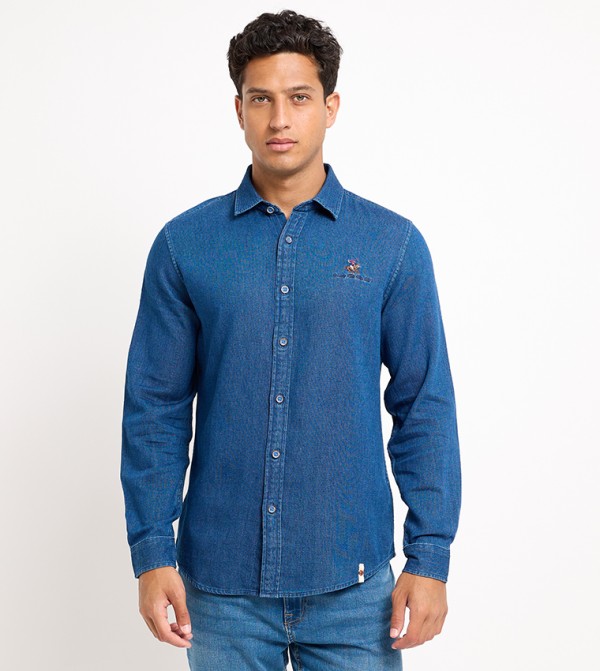 Beverly Hills Polo Club  - Blue Long Sleeves
