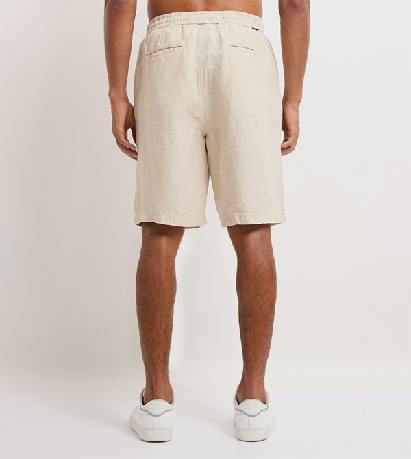 Beverly Hills Polo Club  - Beige Casual Shorts