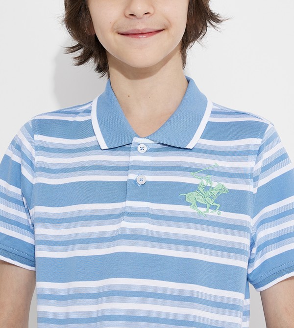 Beverly Hills Polo Club  Clothing - Blue T-shirts