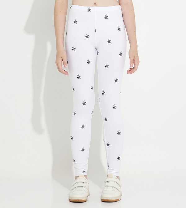 Beverly Hills Polo Club  Bottomwear - White leggings