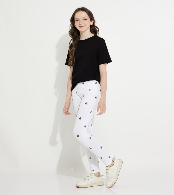 Beverly Hills Polo Club  Bottomwear - White leggings