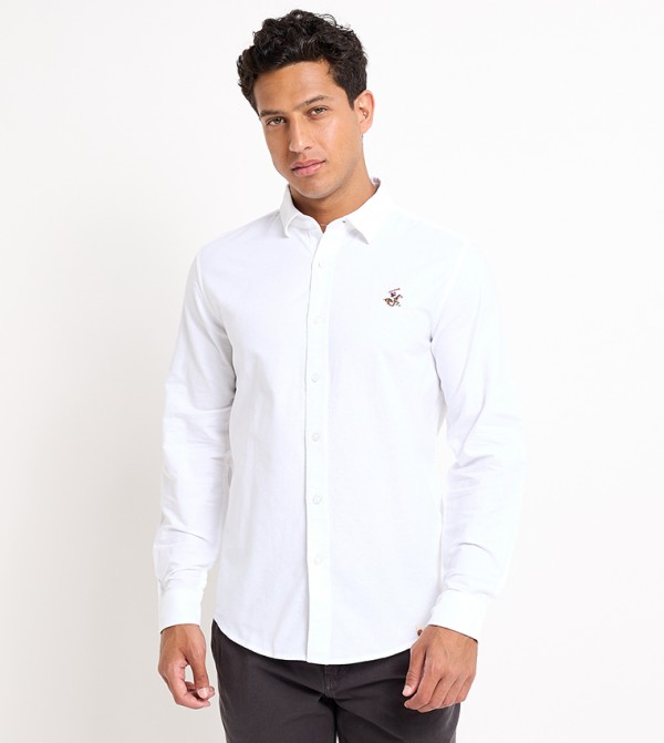 Beverly Hills Polo Club Beverly Hills Polo Club - White Casual Shirts