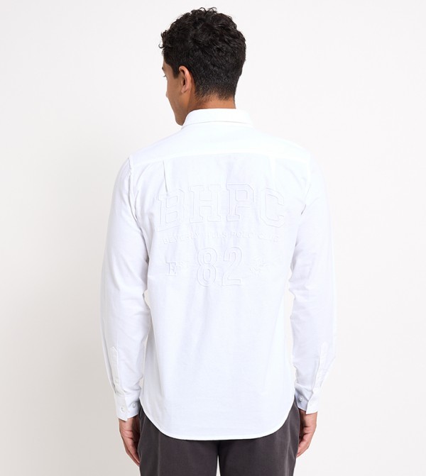 Beverly Hills Polo Club Beverly Hills Polo Club - White Casual Shirts
