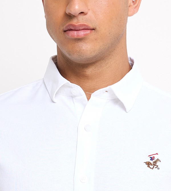 Beverly Hills Polo Club Beverly Hills Polo Club - White Casual Shirts