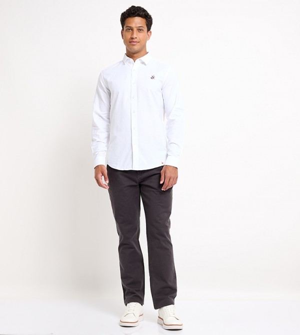 Beverly Hills Polo Club Beverly Hills Polo Club - White Casual Shirts