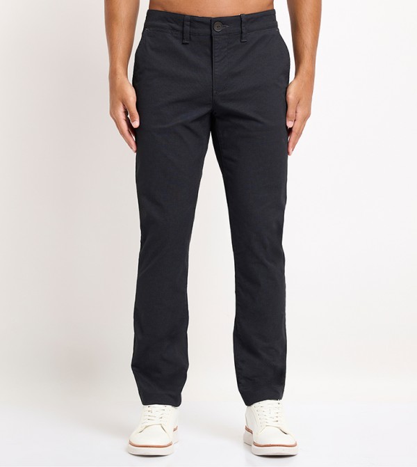 Beverly Hills Polo Club Beverly Hills Polo Club - Black Casual Pants