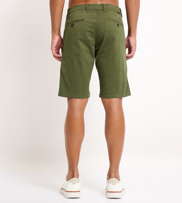 Beverly Hills Polo Club  - Green Casual Shorts